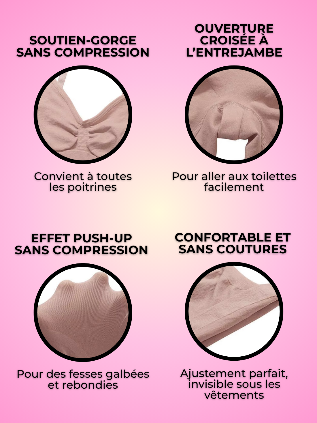 BODY SHORT AMINCISSANT